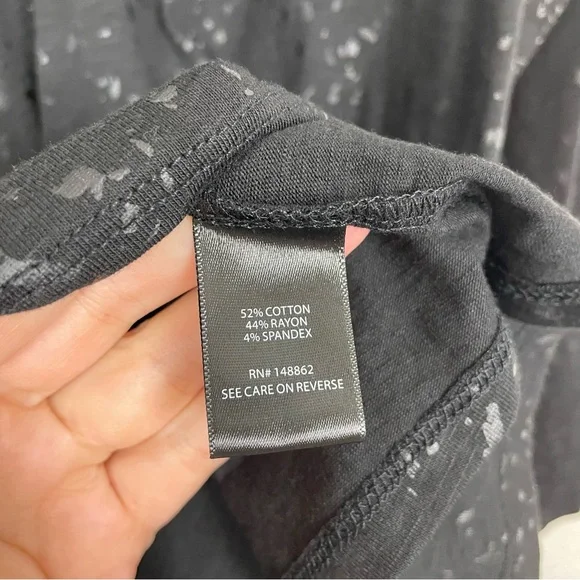 Torrid LoveSick Super Soft Slub Distressed Long Sleeve Top Size 1X - Picture 4 of 11